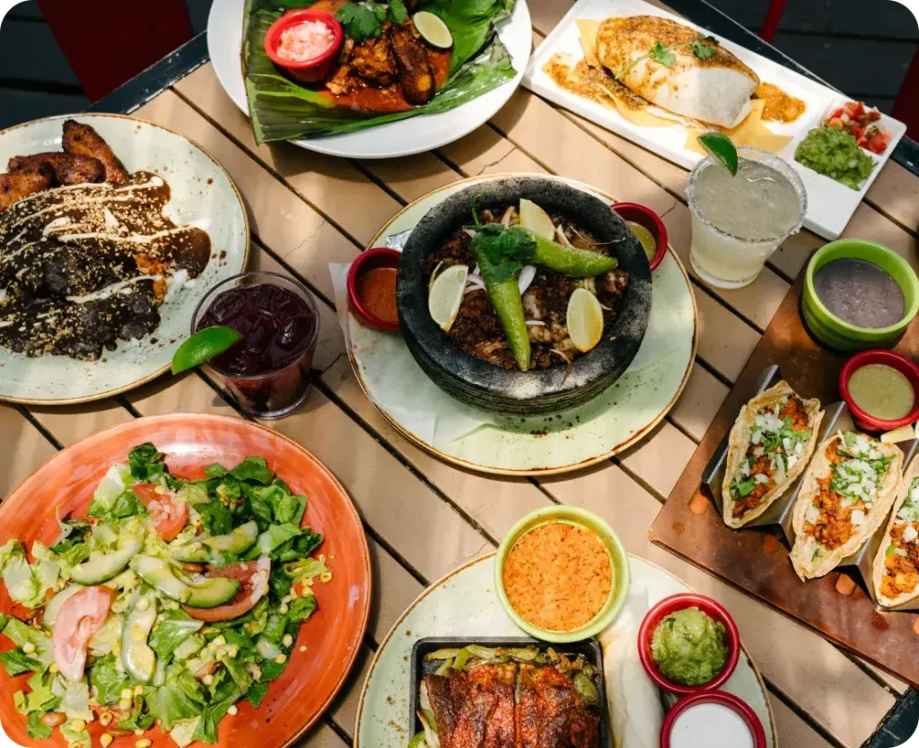 mexican food menu