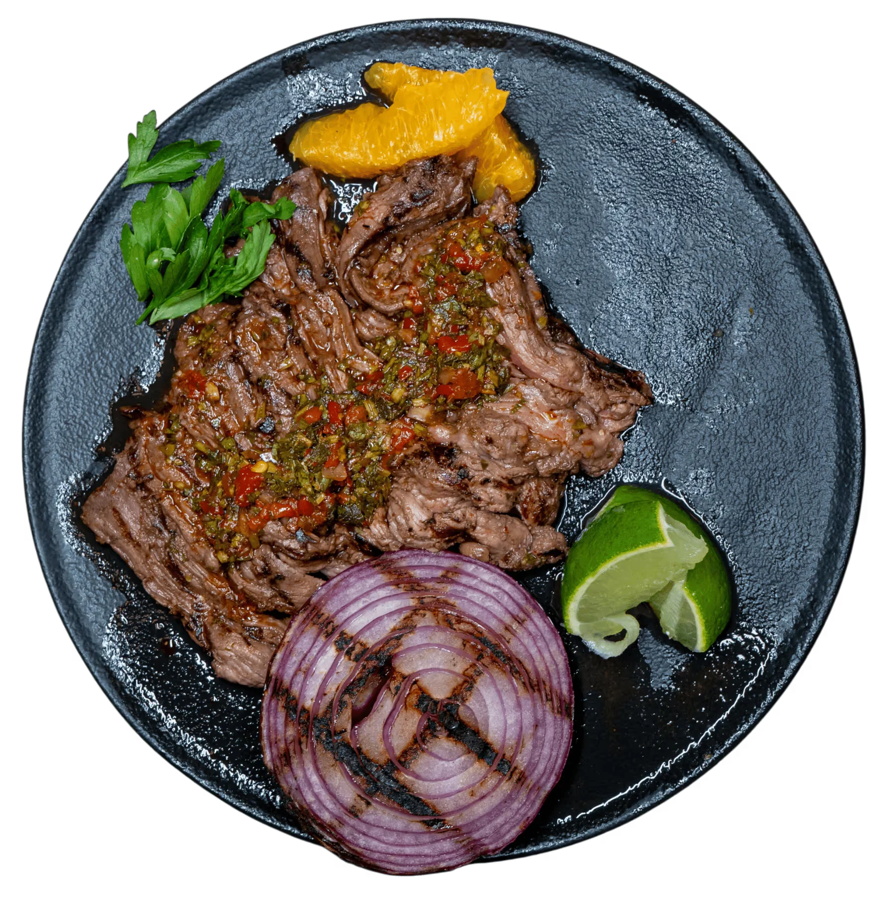 Carne Asada & Chimichurri Roja