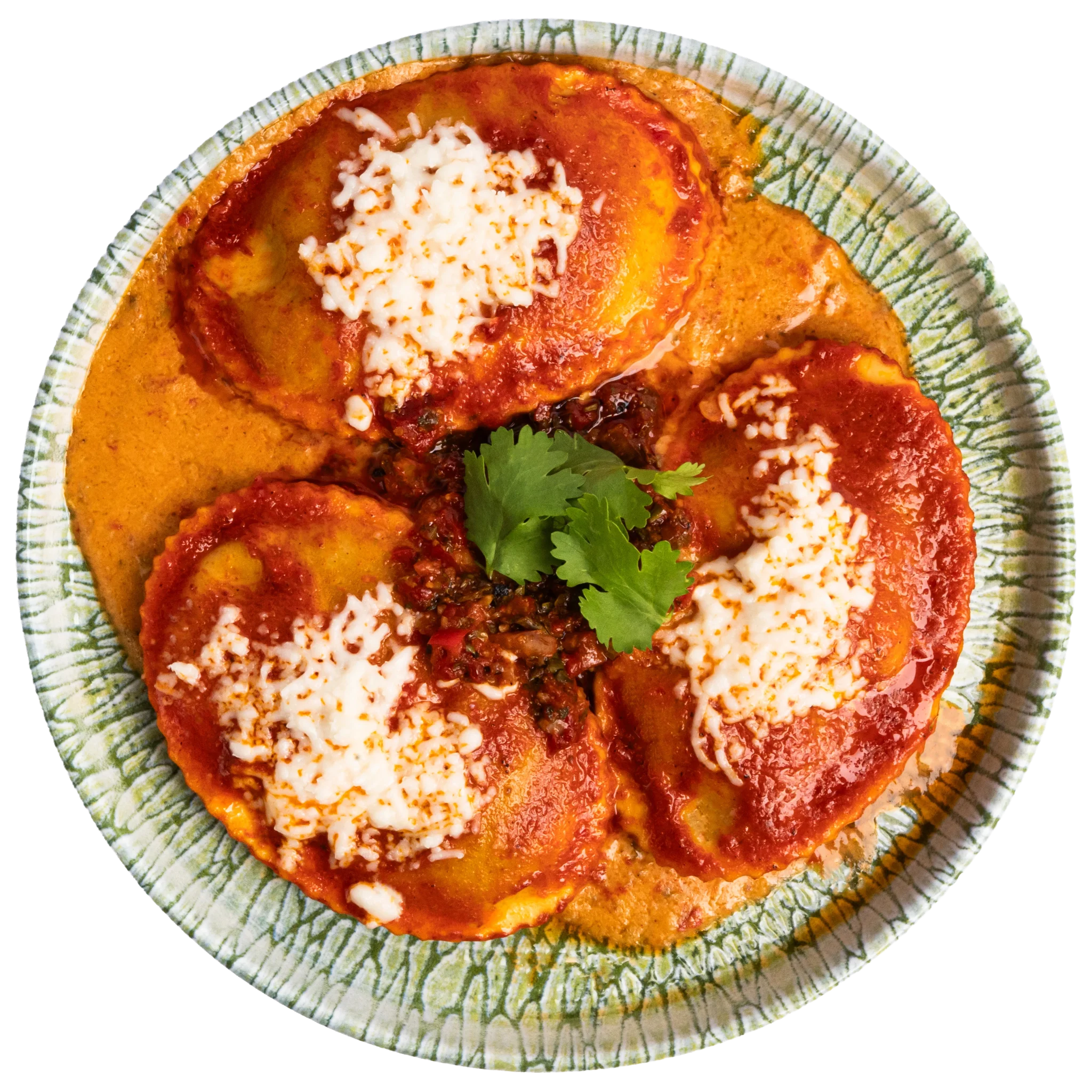 Quesa Birria Ravioli