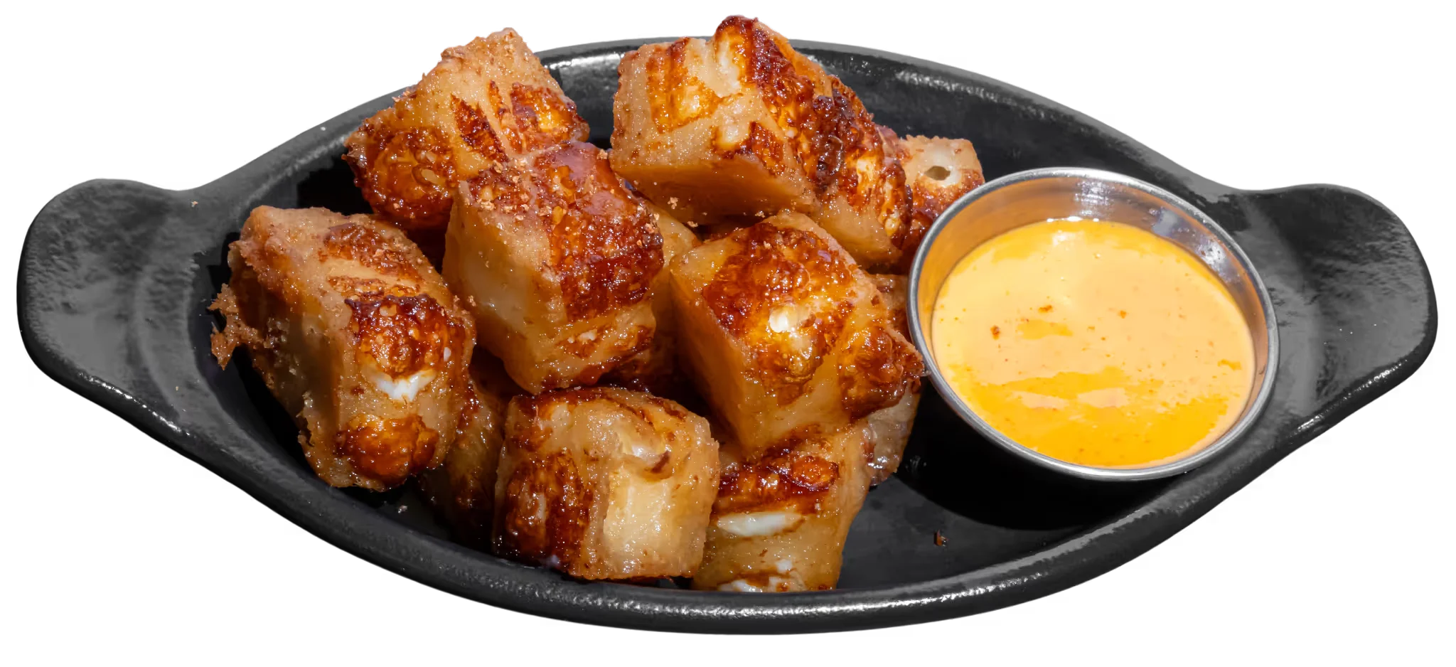 Hot Honey Garlic Cheese Curds
