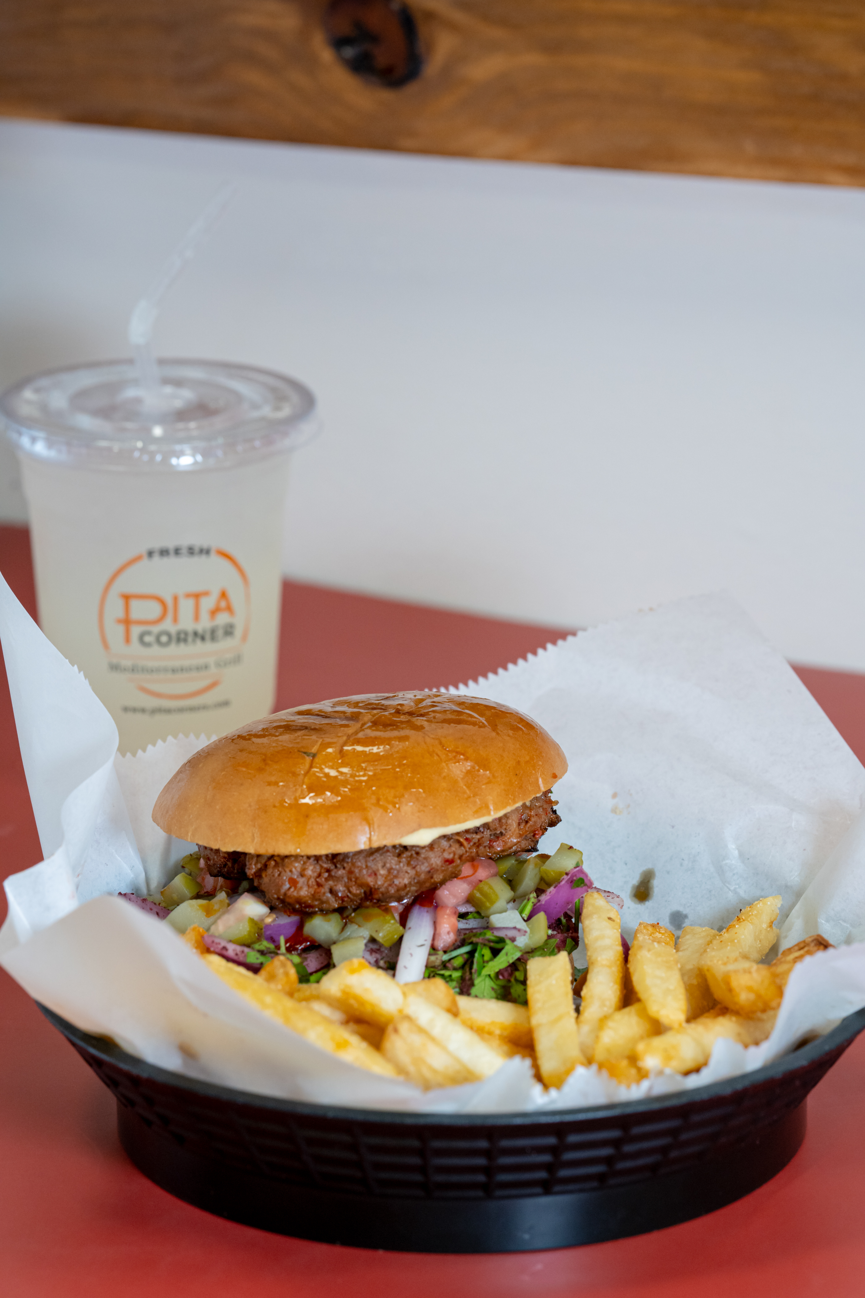 RXP_Pita Corner 10.7.2025_PHOTO_ KAFTA KABOB PITA BURGER WITH SIDE FRIES (3)