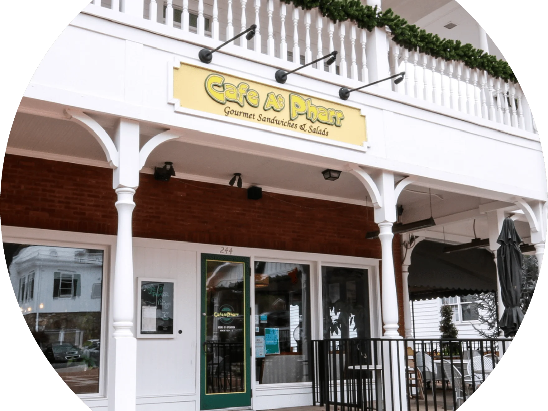 Cafe At Pharr At Foxgloves