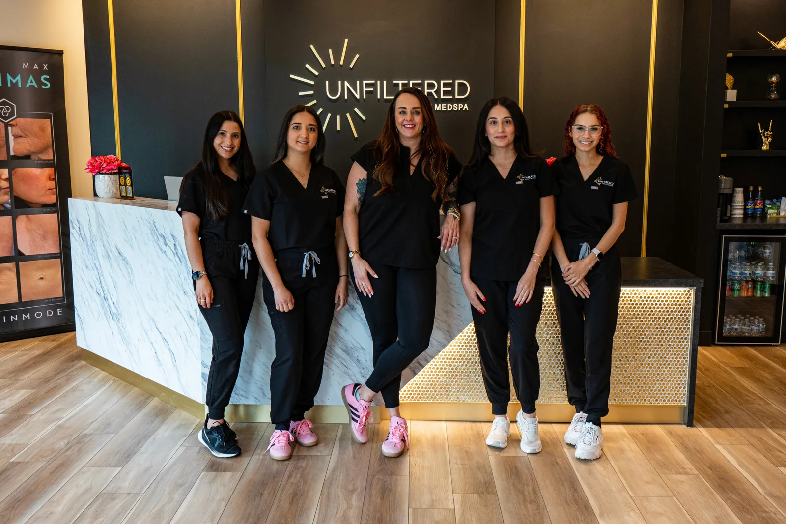 Unfiltered Beauty Medspa staff