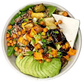 4 GRAINS & FETA CHEESE BOWL