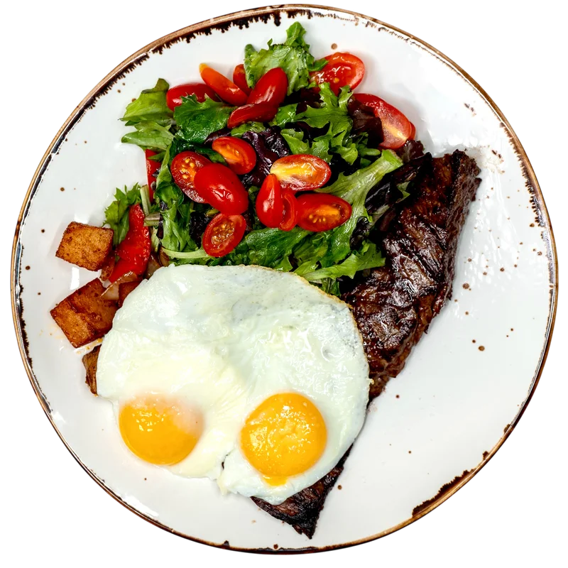 STEAK & EGGS*