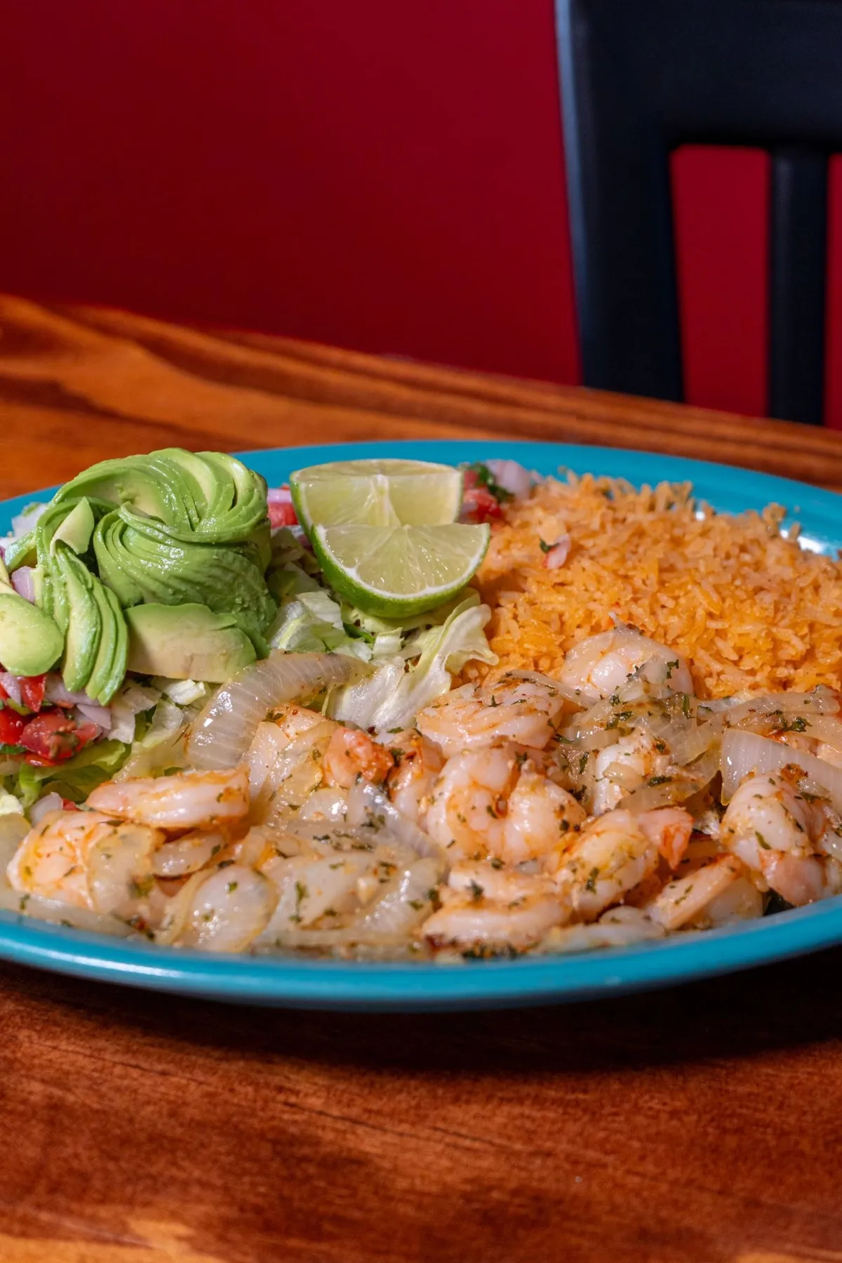 Camarones al Mojo de Ajo at Juanito's Mexican Restaurant