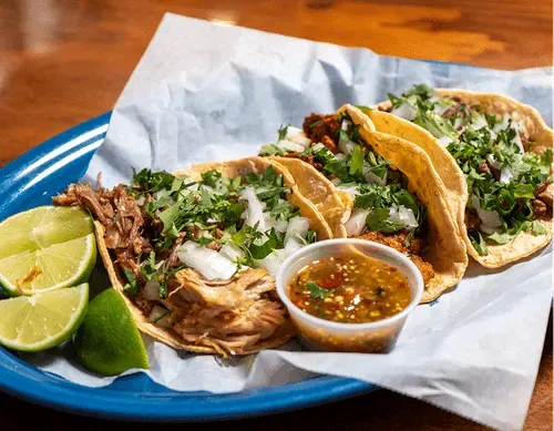 Street tacos for Taco Tuesday at Juanito's