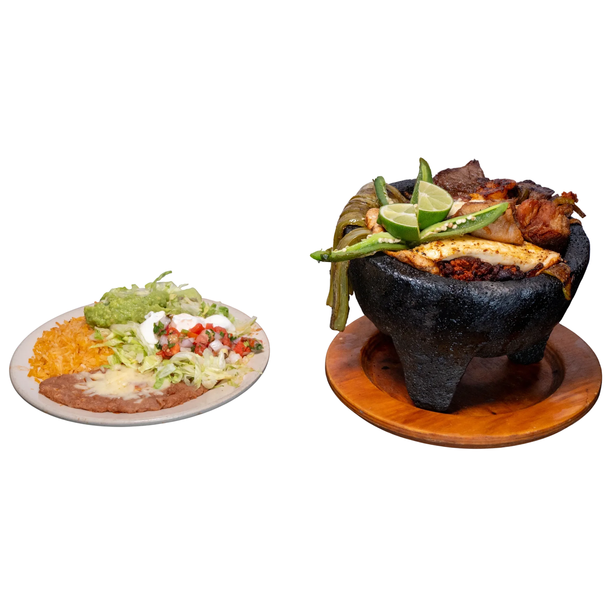 Parrillada (molcajete)